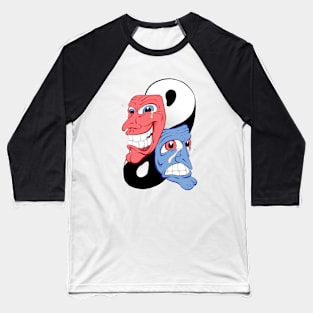 Yin and Yang Baseball T-Shirt